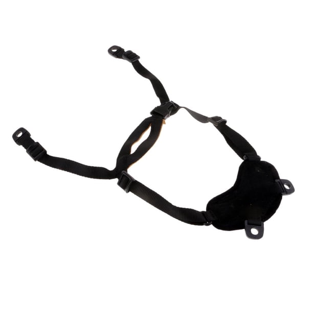Correa de barbilla para casco Zulema MICH Negro
