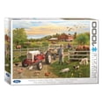 thumbnail image 1 of 1000 Pc Puzzle - Farmer's Ford Tractor, 1 of 2