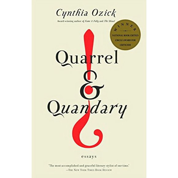 Pre-Owned: Quarrel & Quandary: Essays (Paperback, 9780375724459, 0375724451)