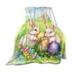thumbnail image 2 of Manta de franela con temática de Pascua, suave y cómoda, ideal para decorar el hogar y regalar en Navidad., 2 of 6