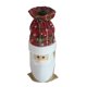 thumbnail image 4 of 1 Pieza Botella Bolsa Plaid Santa Claus para para de Caramelos Adornado rojo Macarena Cubierta de la botella de vino de navidad, 4 of 5