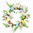 thumbnail image 1 of Fairy Easter Egg Wreath Festive Rattan Wreath Flower Ring For Thanksgiving Halloween Wedding, 1 of 8