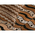 thumbnail image 4 of Ambesonne Zambia Quilted Bedspread Set 3 Pcs, Tribal Wavy Lines, Queen Size, Pale Brown Cinnamon, 4 of 5