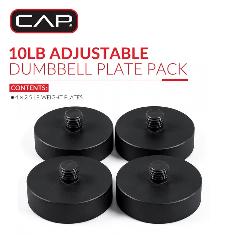 CAP 10lb Plate Pack Addition for the Threaded Adjustable Dumbbell