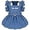 Dark Blue, variant on Denim Cat Dog Dress Clothes for Small Dogs with Leash Ring Summer Girl Small Dog Clothes Outfit Belly Velcro Fastening Cat Outfits&Apparel for Girl