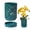 Dark Green, variant on Ceramic Flower Pots Decorative Multi-Hole Design Cup Vase with Removable | Indoor Ceramic Plant Pots for Indoor Outdoor Garden Gardening House Outside Planting Watering