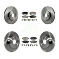 thumbnail image 1 of Transit Auto Front Rear Disc Brake Rotors and Semi-Metallic Pads Kit for Car 2013-2014 Chevrolet Sonic RS K8F-100833, 1 of 11
