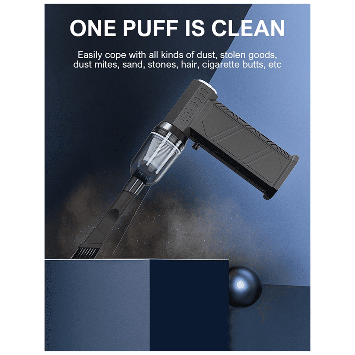X9 Dust Blower 300000RPM Brushless Motor Outdoor Air Duster Blower Type-C Rechargeable Air Blower Cleaning PC Turbo Fan