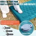 thumbnail image 4 of GDREAMT Colchoneta inflable para acampar con almohada, colchoneta para dormir extra gruesa de 4 pulgadas con bomba incorporada, colchón de aire compacto y ultraligero para mochileros, senderismo, tien, 4 of 5