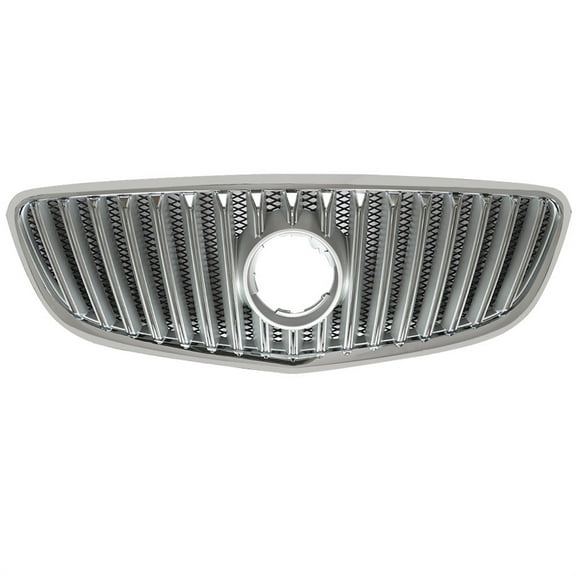 SEBLAFF For 2010 2011 2012 2013 Buick Lacrosse Front Upper Bumper Grille Grill Chrome