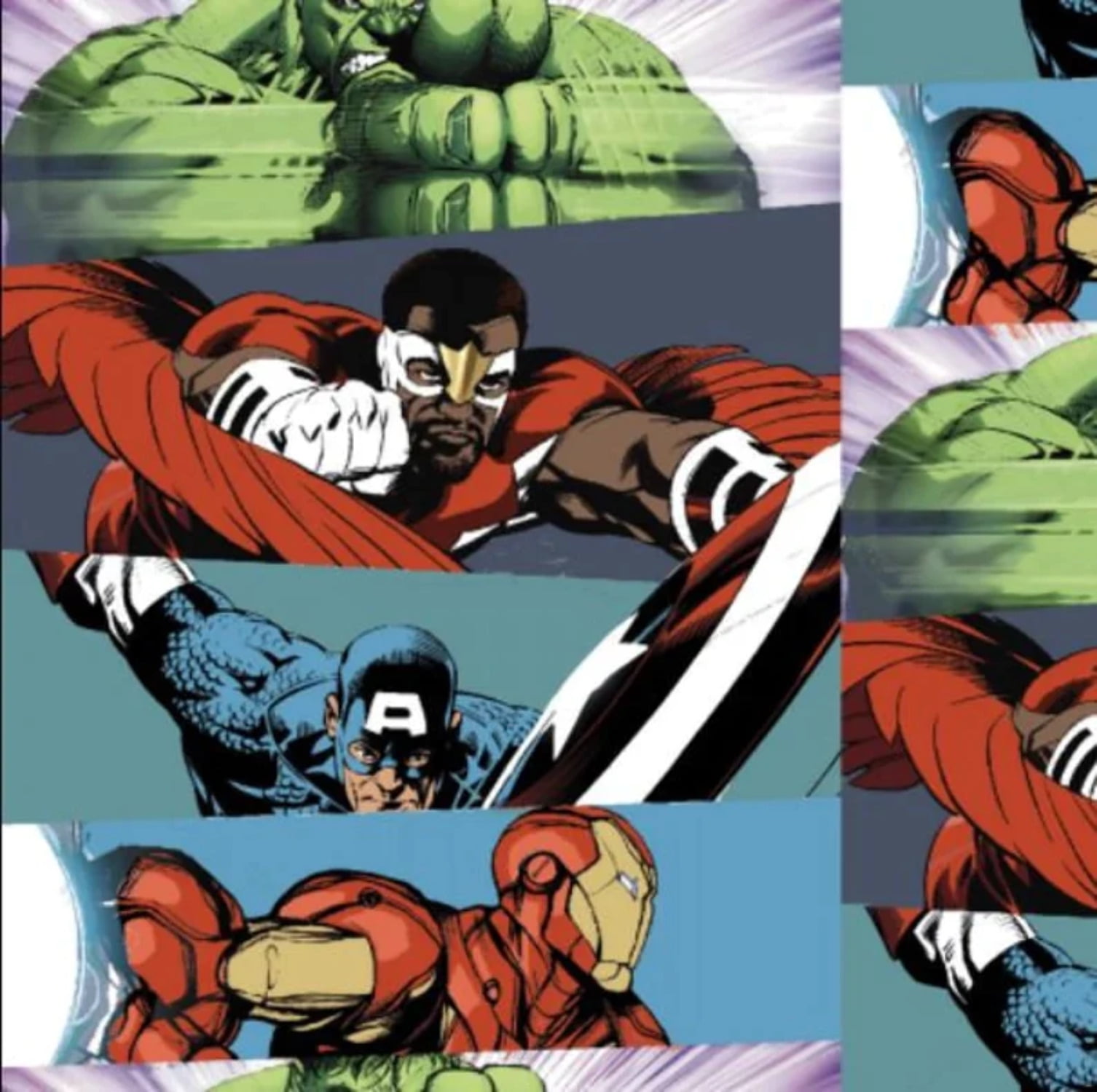 Super Hero Fleece Fabric