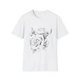 thumbnail image 2 of Rose Lovers Bloom Sketch Novelty Inspirational T-Shirt, 2 of 5