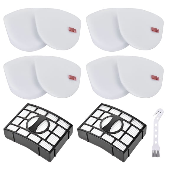 HIBIBUD Vacuum Filter Replacement Kit for Upright UV725 CU530 ZU560 ZU660 Compatible Accessories