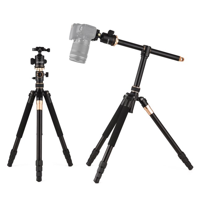 Trípode monopie para fotografía profesional Andoer TTT-011 de 185 cm/72,83 pulgadas, horizontal para cámara