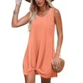 thumbnail image 1 of Trajes de baño BKRIVE para mujer, color naranja, para cubrir la playa, 1 of 5