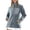 Light Gray, variant on Orleans Fleece Stand Collar Zip Up Jacket for Unisex, Long Sleeve with Chest Pocket, Thickened Warm Casual Outerwear, 1 Piece, L-5XL, Plus Size Friendly