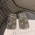 thumbnail image 4 of for iPhone 14 Pro Case, [Shiny Chrome Silver Heart][Mirror Creative Phone Case][Stylish Plated 3D Heart] Soft TPU Drop and Shock Resistant for Women and Girls 6.1", 4 of 6