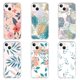 thumbnail image 1 of Funda transparente con diseño de hojas para iPhone 14, 13, 12 Pro Max, 11, X, XS MAX, XR, 8, 7, 6, 6S Plus, 1 of 3