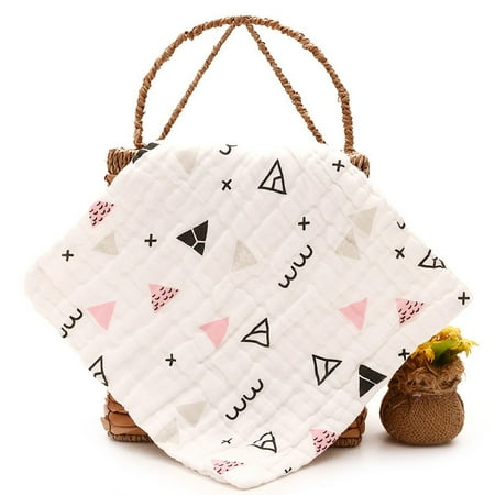 

Newborn Baby Cartoon Printing Cotton Soft Saliva Towel Handkerchief Face Towel CHMORA