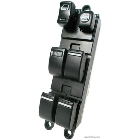 - Nissan Maxima Master Power Window Switch 2000-2003 (2000 2001 2002 2003) (electric control panel lock button auto driver passenger door)