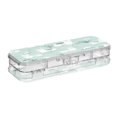 thumbnail image 2 of Plastic Pencil Box Large Capacity Pencil Boxes Clear Boxes with Snap-Tight Lid Stylish Office Supplies Storage Organizer Box Cute Cartoon Llama Pattern, 2 of 7