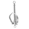 thumbnail image 4 of Boat Anchor,Foldable Grapnel Anchor Triple Boat Accessory Folding Anchor Proven Performance, 4 of 14