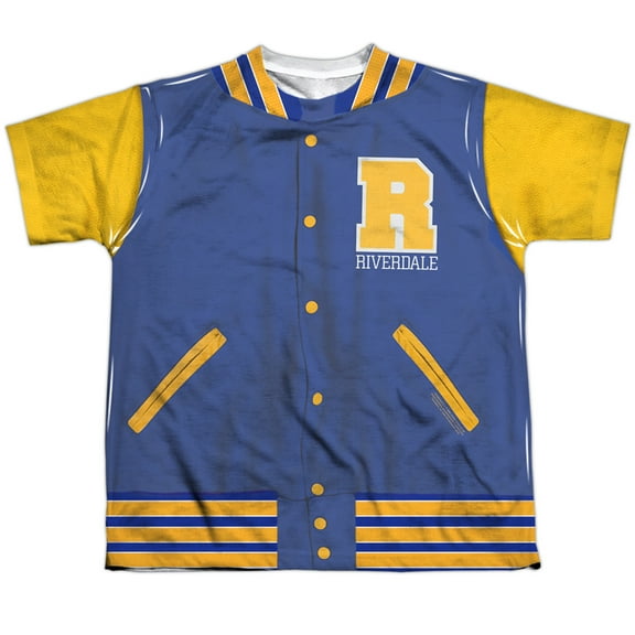 Riverdale - Varsity Jacket - Youth Short Sleeve Shirt - Small