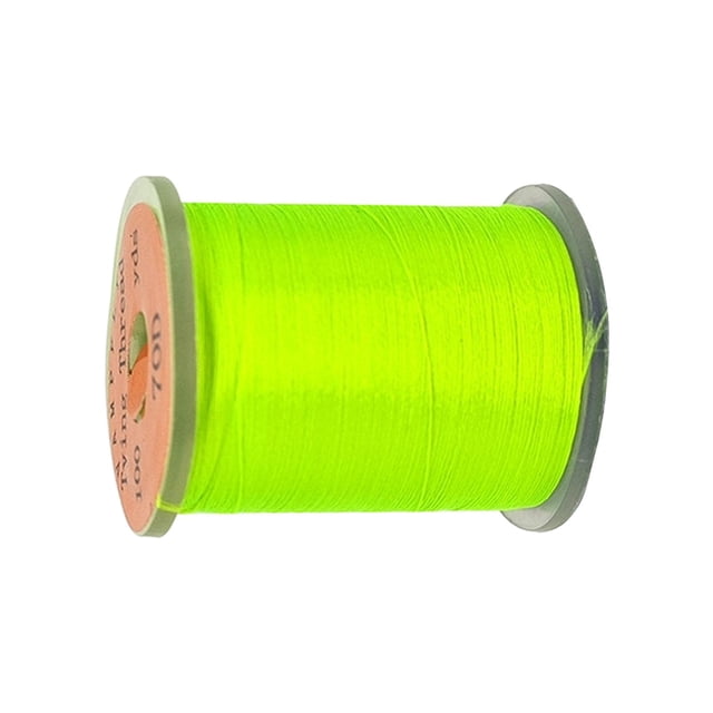 Almencla Fil de Montage de Mouches Filaments Fil Matériel de Montage de Mouches Fluorescent Accessoires Vert Fluorescent