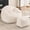 White, variant on DreamBuck Foam Bean Bag Chairs for Adults/Teens with Filling,Bean Bag Lazy Sofa with Ultra Soft Chenille Cover, Bean Bag,Indoor & Outdoor, White