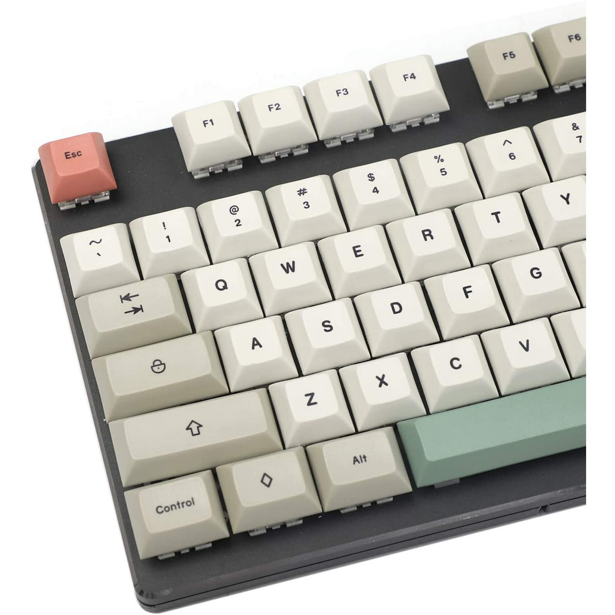 YMDK 125 DSA Dye Sub 9009 Retro PBT Full Keyset for MX Mechanical YMDK 125 DSA Dye Sub 9009 Retro PBT Full Keyset for MX Mechanical