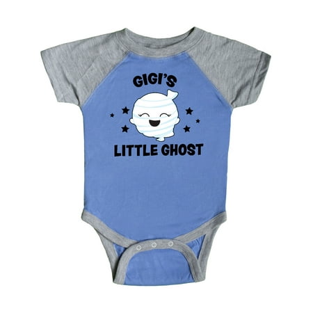 

Inktastic Cute Gigi s Little Ghost with Stars Gift Baby Girl Bodysuit