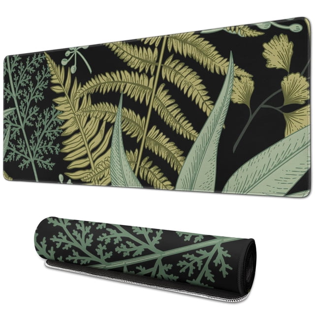 Delightful Garden Flowers Mouse Mat - Soft, Cute Design, Non-Slip Rubber Base, Easy Glide, Splash Resistant, Personalized & Portable, Ideal for All Computer Types, 31.5x11.8 Inch