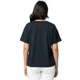 thumbnail image 3 of Time and Tru Women's Short Sleeve Boyfriend Pocket T-Shirt, XS-XXXL, 3 of 8