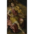 thumbnail image 2 of Venetian School 16x24 Black Ornate Framed Double Matted Museum Art Print Titled: Orpheus (16th Century), 2 of 5