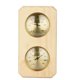 thumbnail image 1 of Sauna Thermometer 2 In 1 Wooden Sauna Hygrothermograph Indoor Celsius Thermometer Hygrometer For Hotel Or Sauna Room, 1 of 5