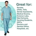 thumbnail image 3 of M&M SCRUBS Unisex Solid Scrub Set, Women Medical Uniforms 102, 3 of 6