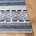 thumbnail image 3 of SAFAVIEH Striped Kilim Anselmo Striped Area Rug, Navy/Ivory, 4' x 6', 3 of 10