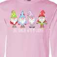 thumbnail image 4 of Inktastic Christmas Hangin with My Gnomies Long Sleeve T-Shirt, 4 of 5