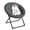 Gray, variant on Danolapsi Saucer Chair for Adults,Oversized Faux Fur Lounge Chair with Gold Metal Frame, Foldable Comfy Seat for Bedroom, Dorm & Living Room