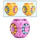 thumbnail image 1 of de frijoles mágicos, juguete giroscopio de de rompecabezas con punta de para niños, juguetes educativos de rompecabezas de Teaser Rosa Hugo Cubo giratorio de frijoles, 1 of 10