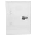 thumbnail image 1 of HLONK 1 Set Acrylic Clear Donation Box Ballot Box Suggestion Box Large Size with Keys, 1 of 8