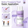 thumbnail image 3 of SAVILAND Acrylic Liquid Monomer with Brush Conditioner: 8.16 fl.oz Pure EMA Monomer Acrylic Nail Liquid with 3pcs Acrylic Nail Brushes Versatile Dappen Dish for Starter, 3 of 9