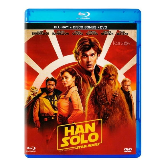 Han Solo Una Historia De Star Wars Pelicula Blu ray Dvd DISNEY PIXAR Han Solo Una Historia De Star Wars Pelicula Blu ray Dvd