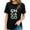 Black, variant on Cool Chicago Windy City Distressed Women Fashionable Women's Tee - Short Sleeve Graphic Top