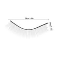 thumbnail image 2 of HEALEEP 1 Set Lash Tape for Eyelash Extension Practice Black Chemical Fiber Compact, 2 of 8