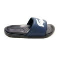 thumbnail image 4 of Lacoste Men's Croco Dualiste 1122 2 Slide Sandals, Navy \ White,8 M US, 4 of 7