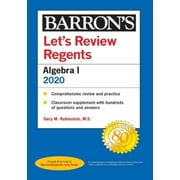 Let's Review Regents: Algebra I 2020, Pre-Owned (Paperback)