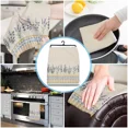 thumbnail image 5 of Flower Lavender Boho Kitchen Towel Cleaning Cloth Microfiber Soft Household Super Absorbent Dish Washing Cloth, 5 of 7