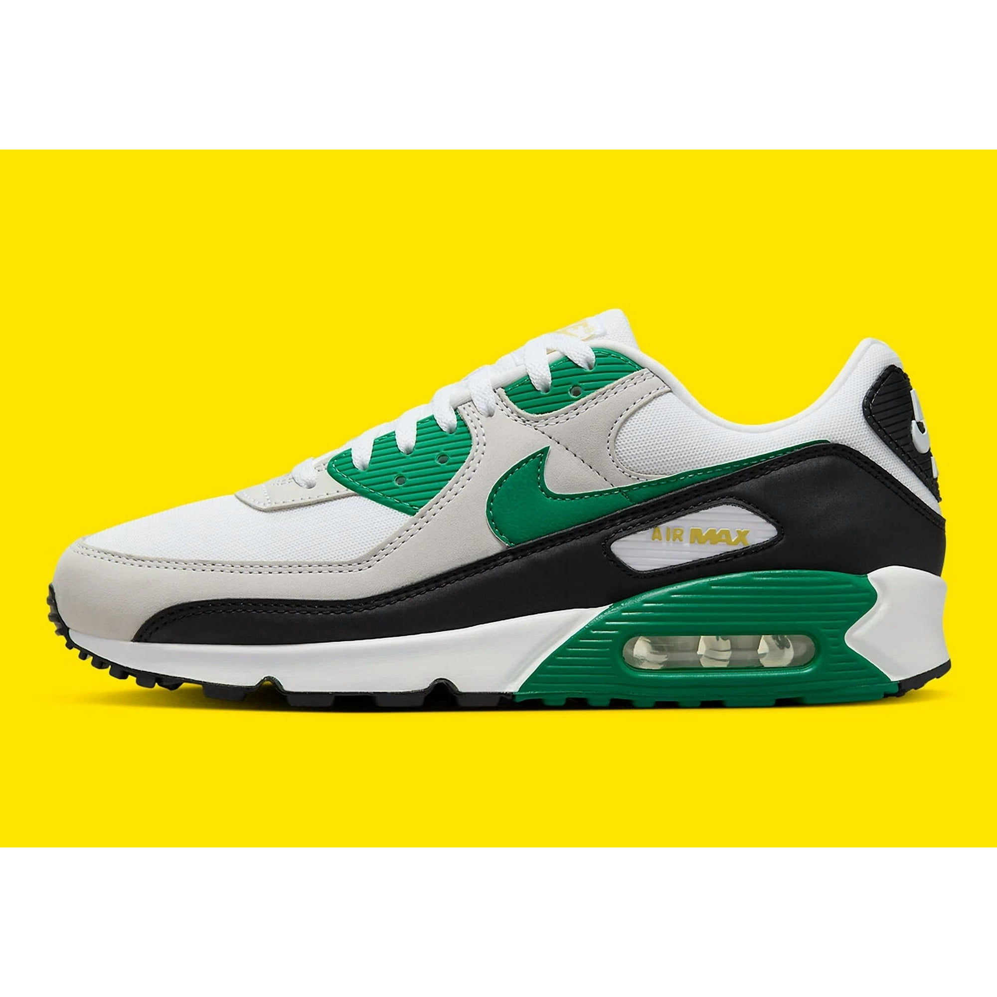 Nike Air Max 90 White Malachite Green Black FB9658-102 Men's