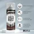 thumbnail image 2 of JENOLITE Directorust Spray Paint for Metal - ESPRESSO BROWN - Gloss Finish for Indoor and Outdoor use - Multi-Surface for Metal, Plastic, Ceramic, Wood & Rusted Surfaces - 400ml 13.52fl oz, RAL8017, 2 of 8